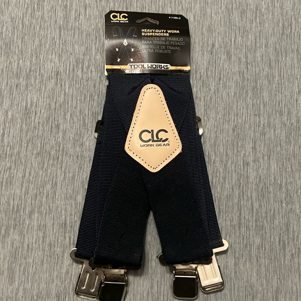 NWT- CLC Work Gear suspenders